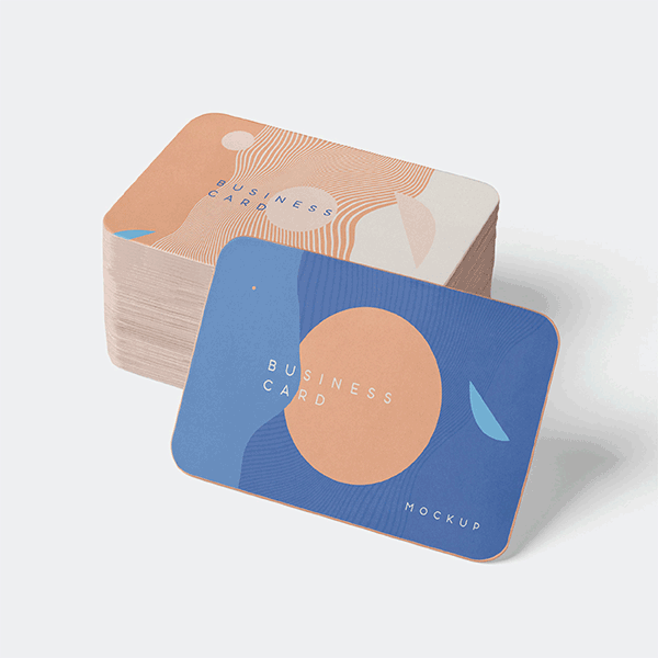 Die Cut Business Card